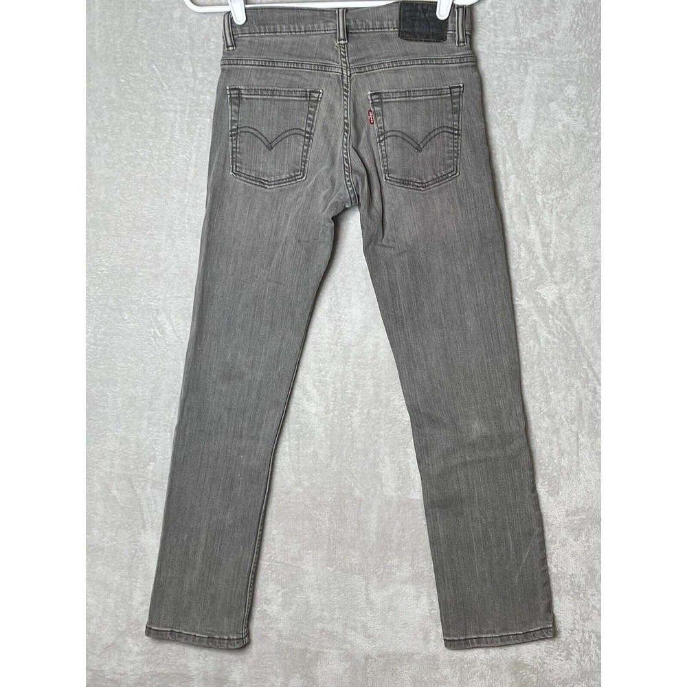 Levi’s 511 TM Slim Fit Boys Jeans Gray Size 14 REG 27x27 Cotton Blend - Picture 3 of 9